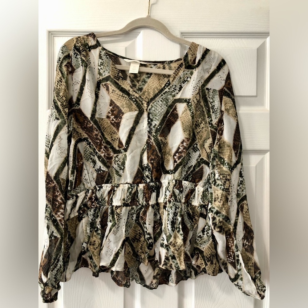 Peplum Top